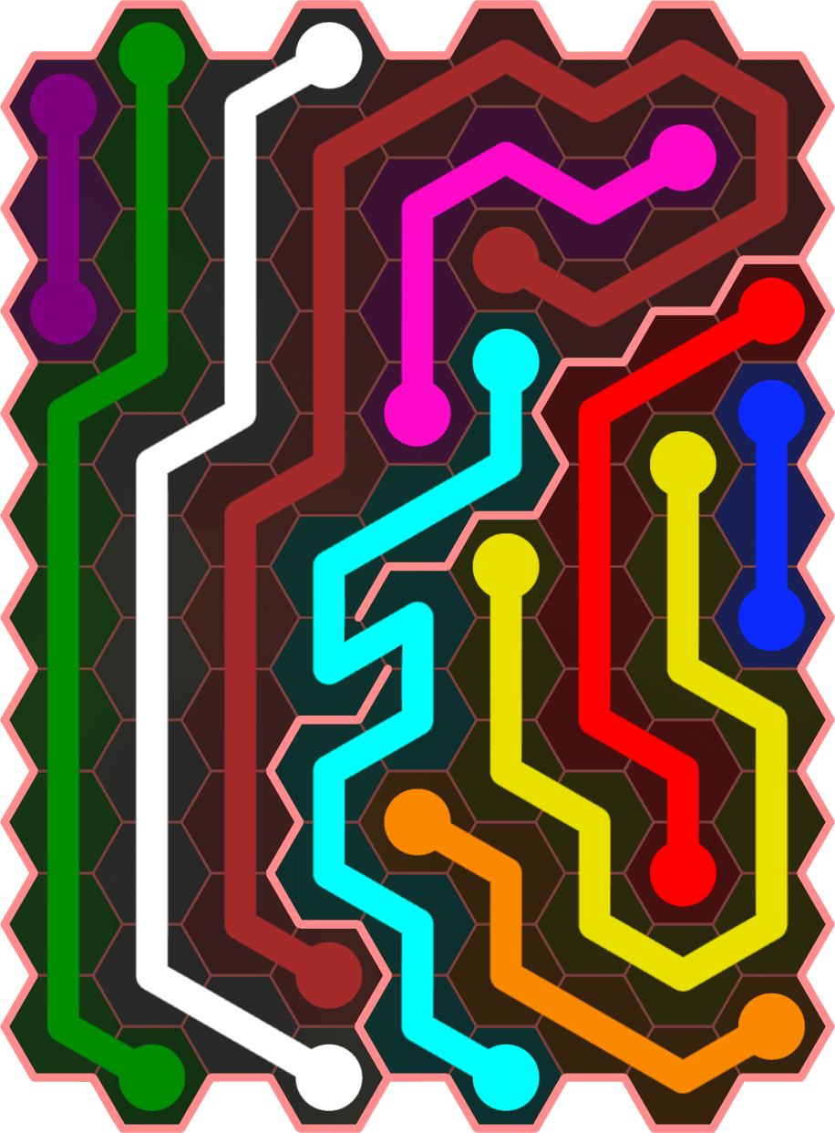 Flow Free 5417 Solution