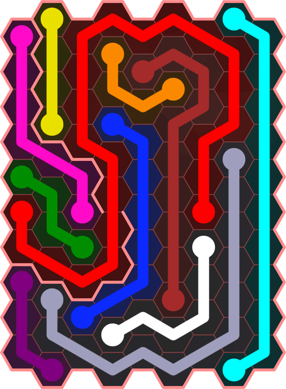 Flow Free 5419 Solution