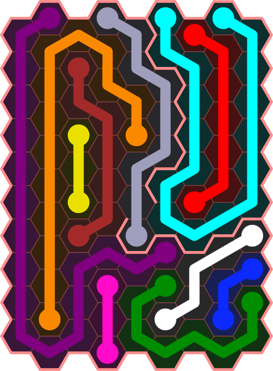 Flow Free 5420 Solution