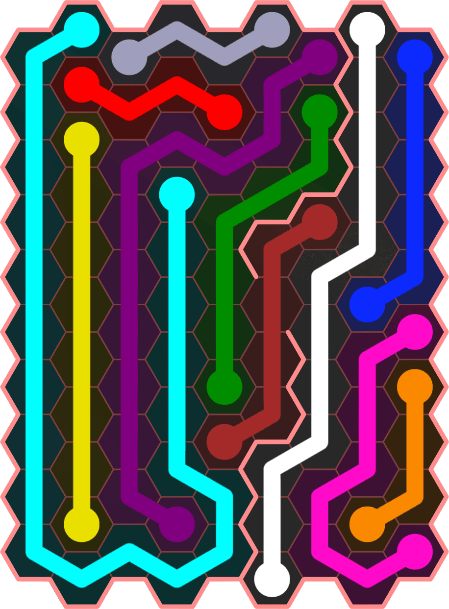 Flow Free 5427 Solution