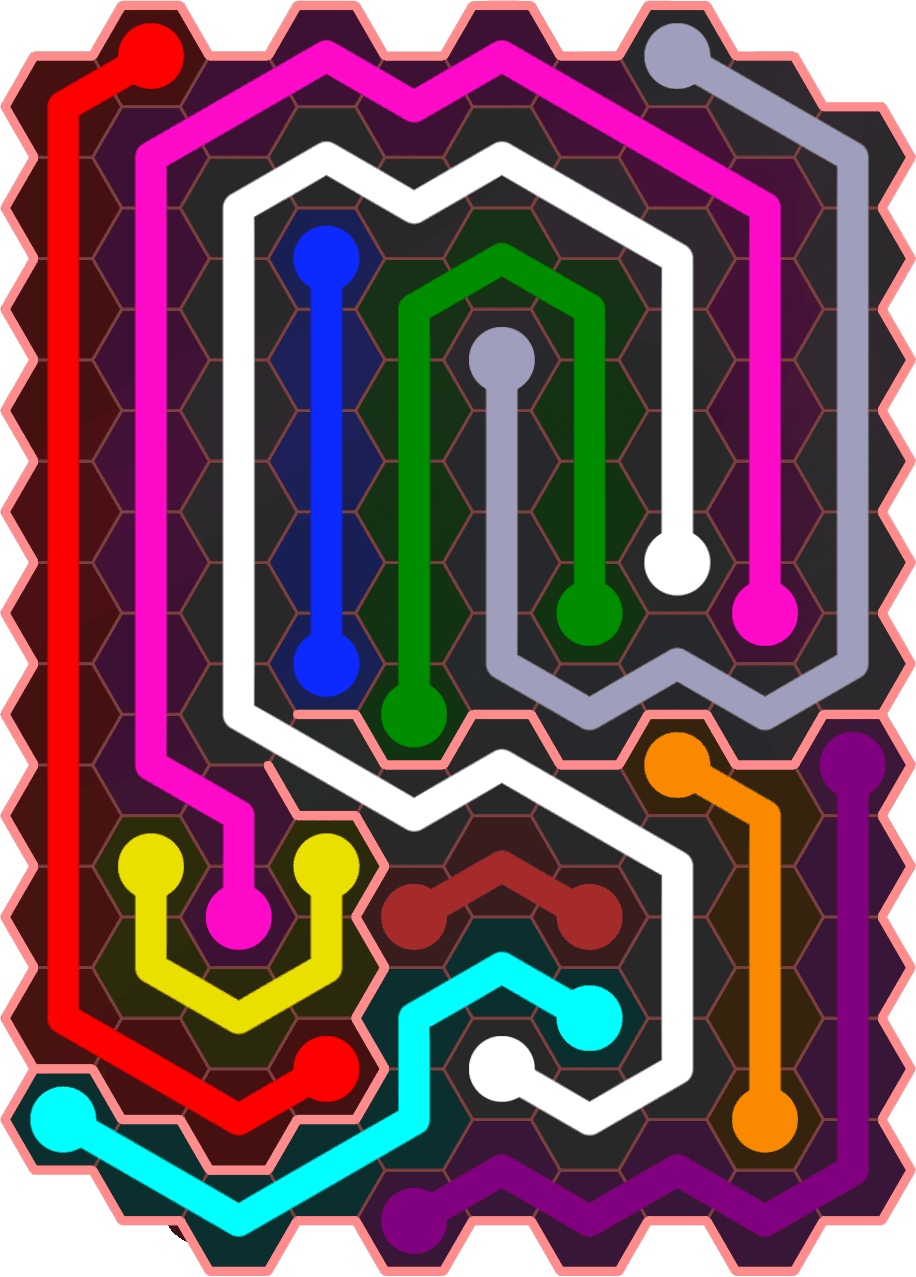 Flow Free 5432 Solution