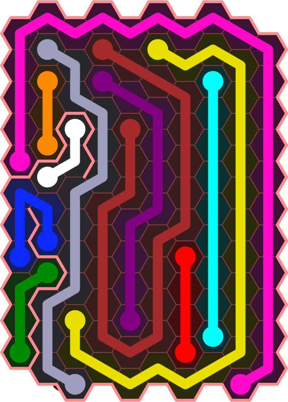 Flow Free 5433 Solution