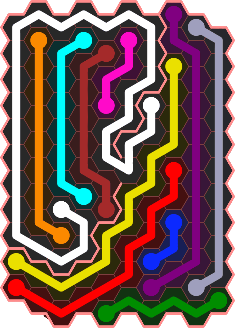 Flow Free 5439 Solution