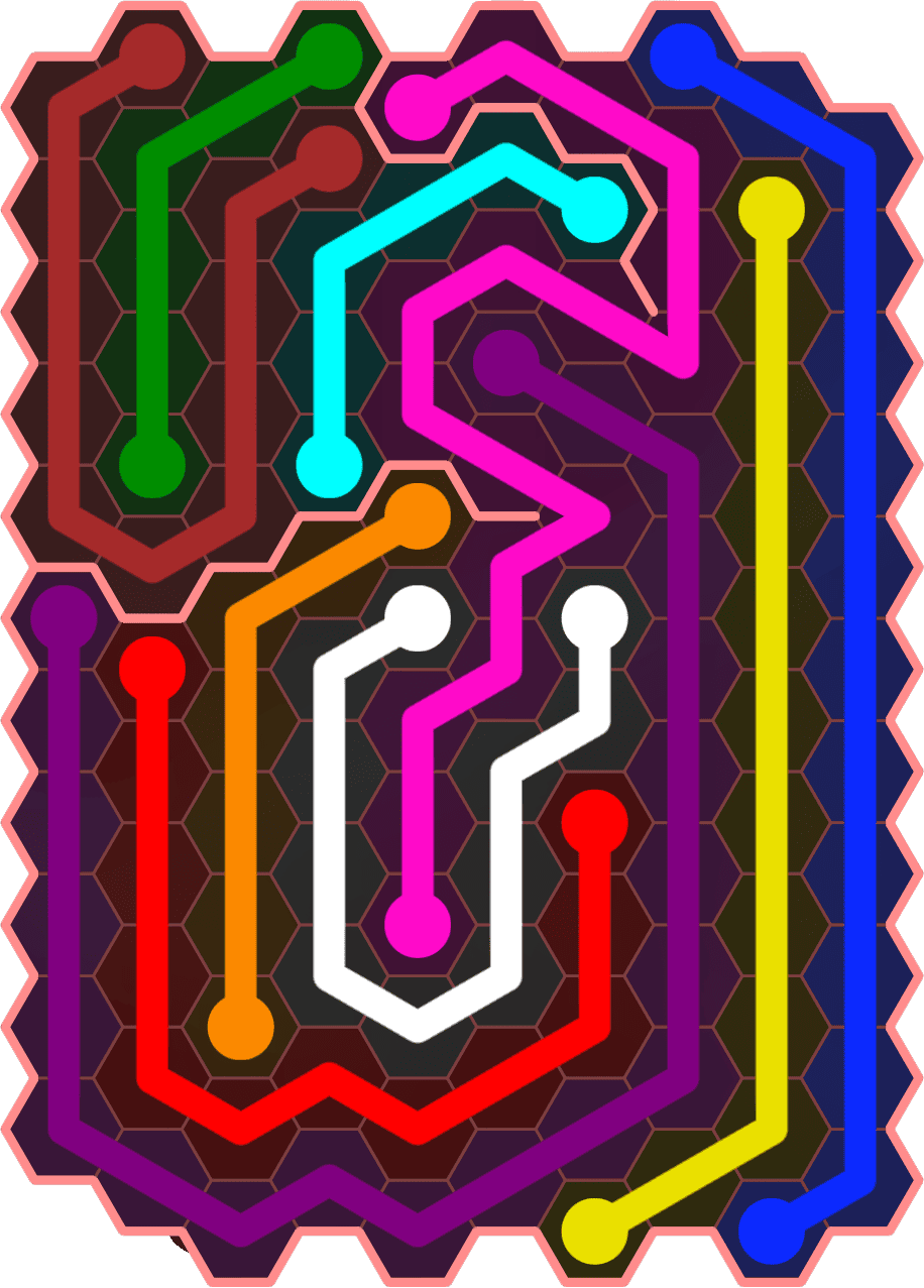 Flow Free 5445 Solution