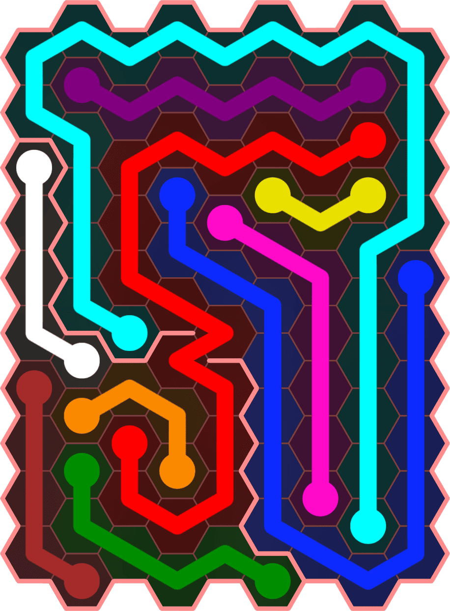 Flow Free 5405 Solution