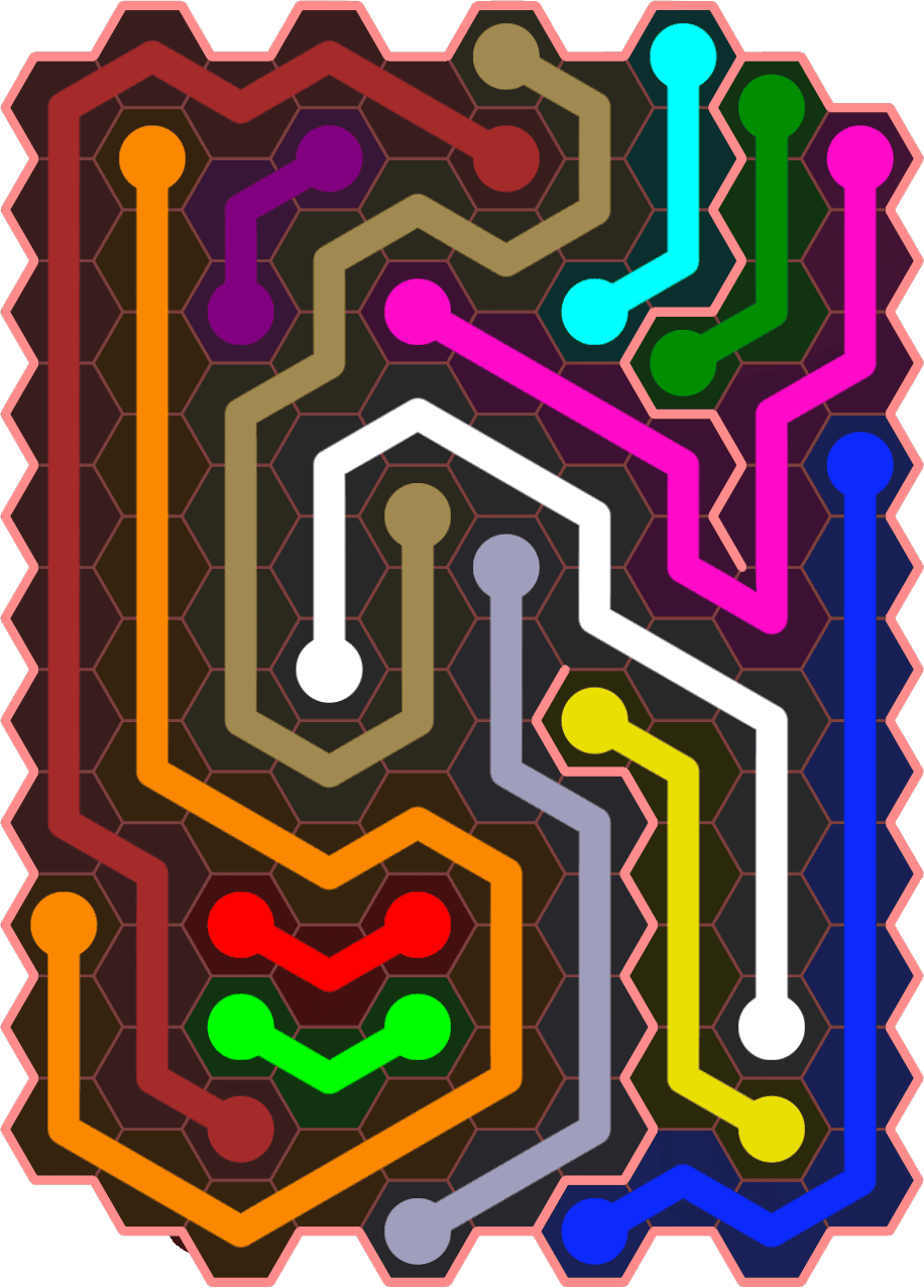 Flow Free 5451 Solution