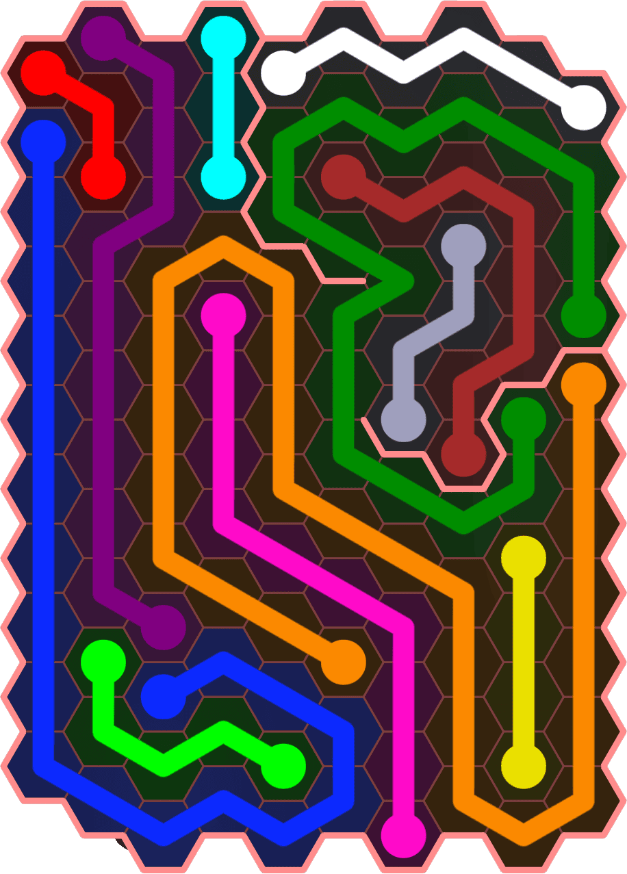 Flow Free 5459 Solution