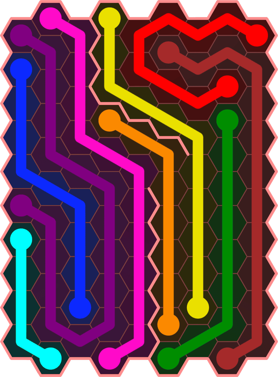 Flow Free 5407 Solution