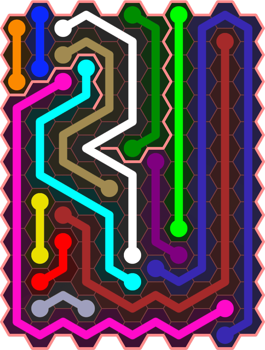 Flow Free 5472 Solution