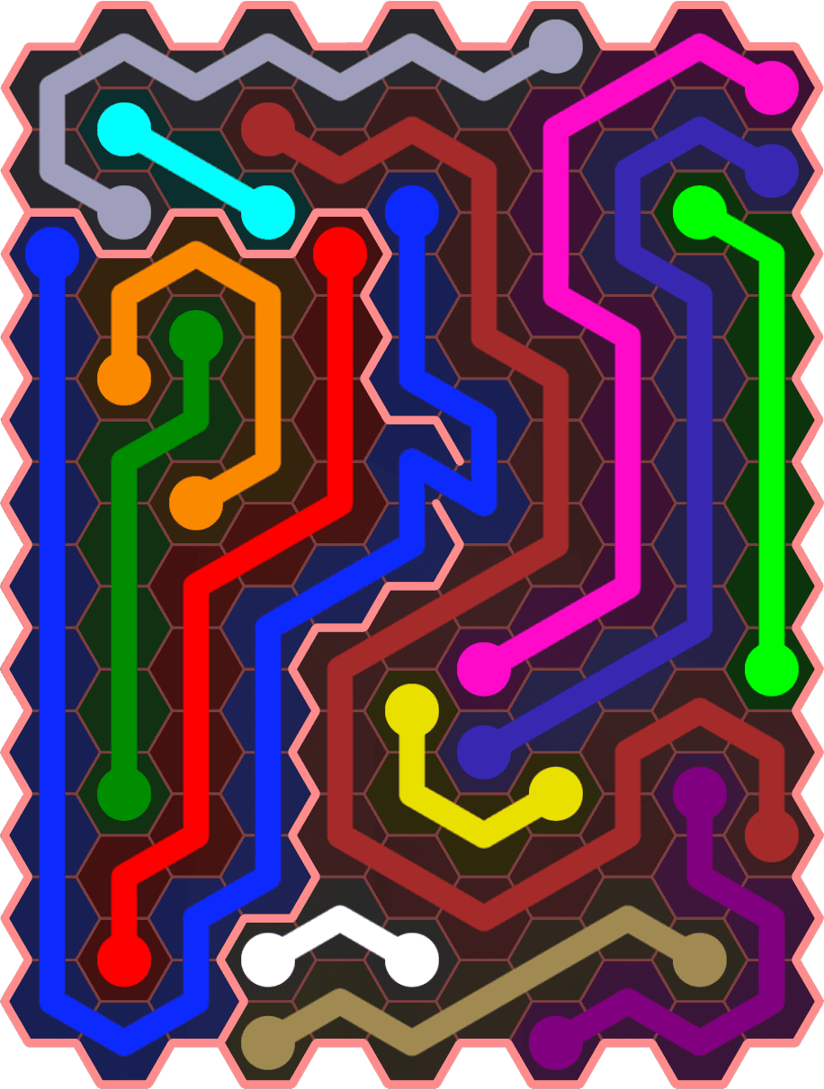 Flow Free 5473 Solution