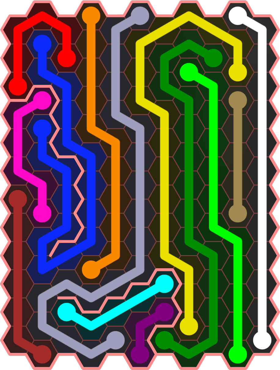 Flow Free 5475 Solution