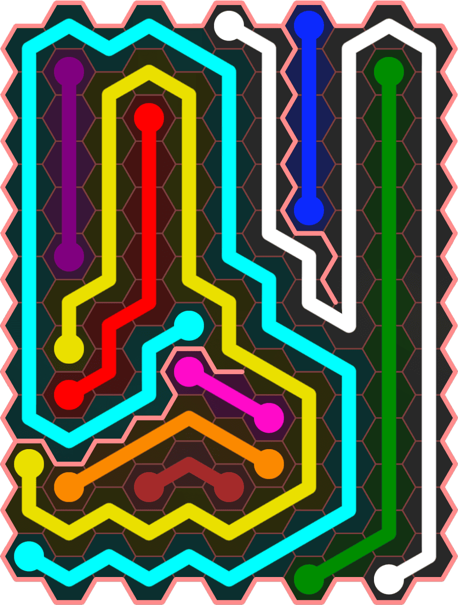 Flow Free 5483 Solution