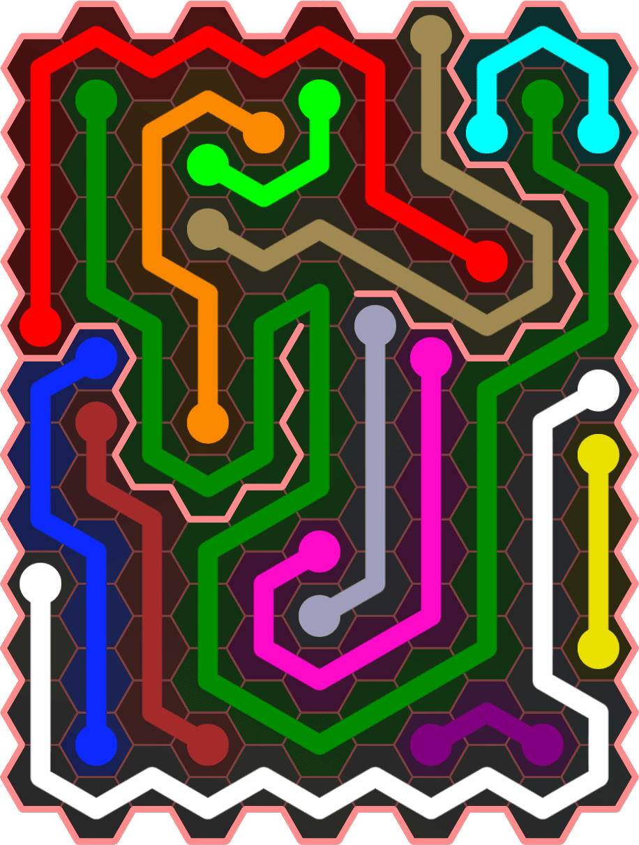 Flow Free 5488 Solution