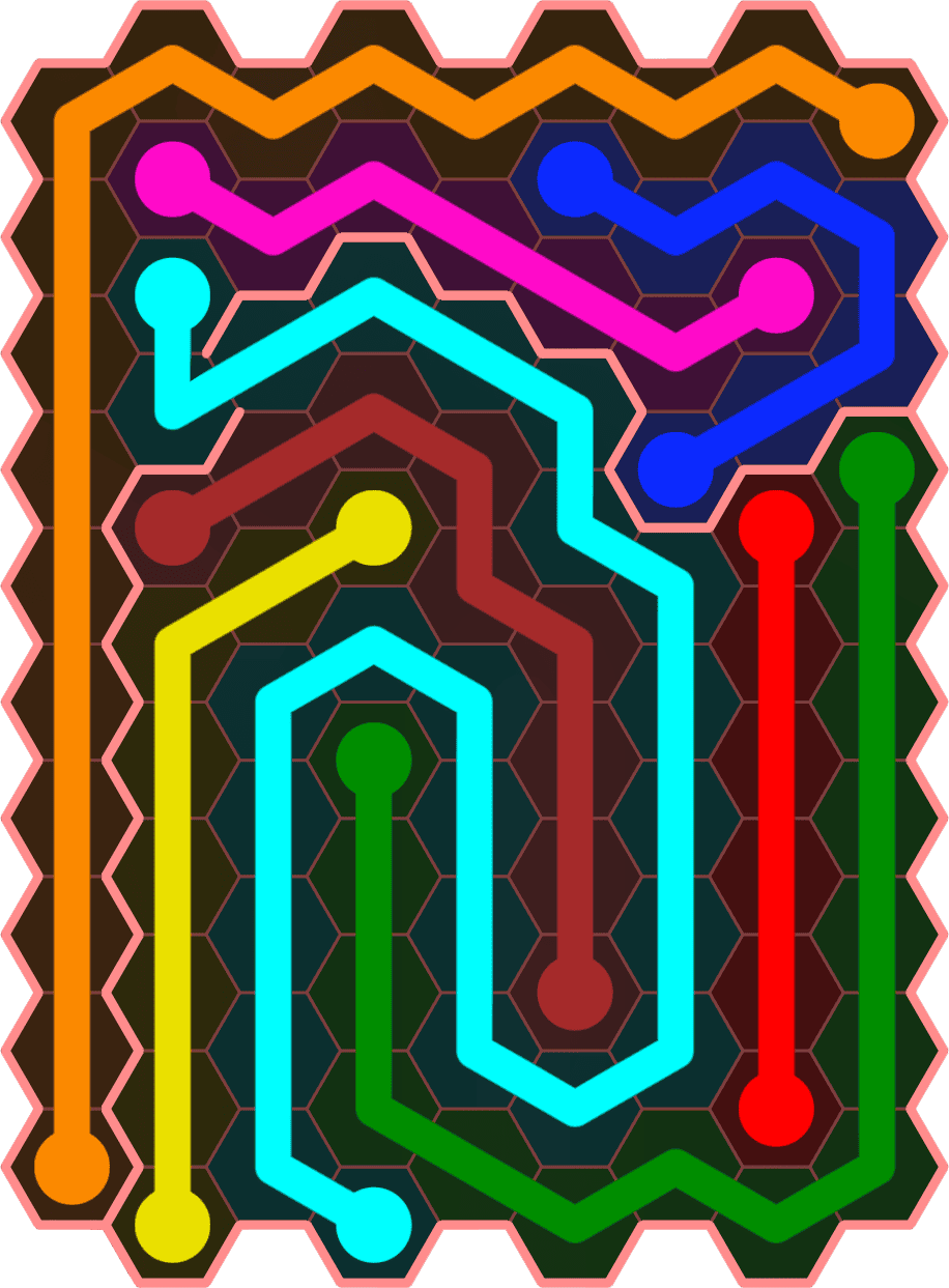 Flow Free 5409 Solution