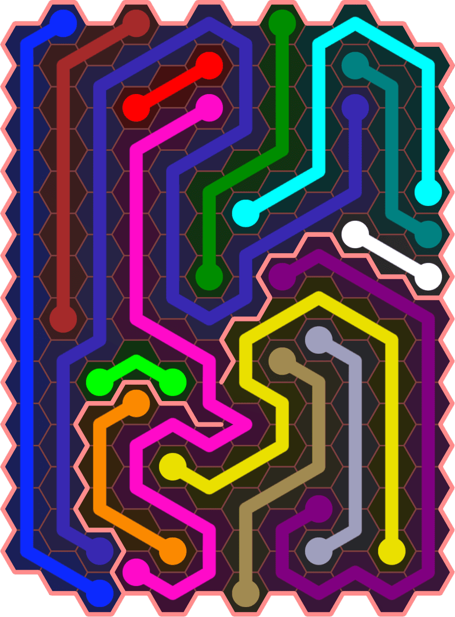 Flow Free 5491 Solution