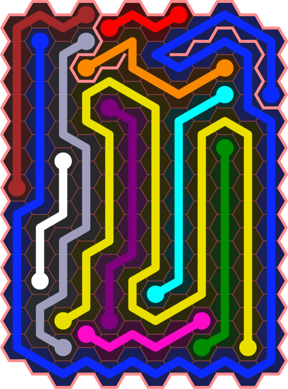 Flow Free 5493 Solution