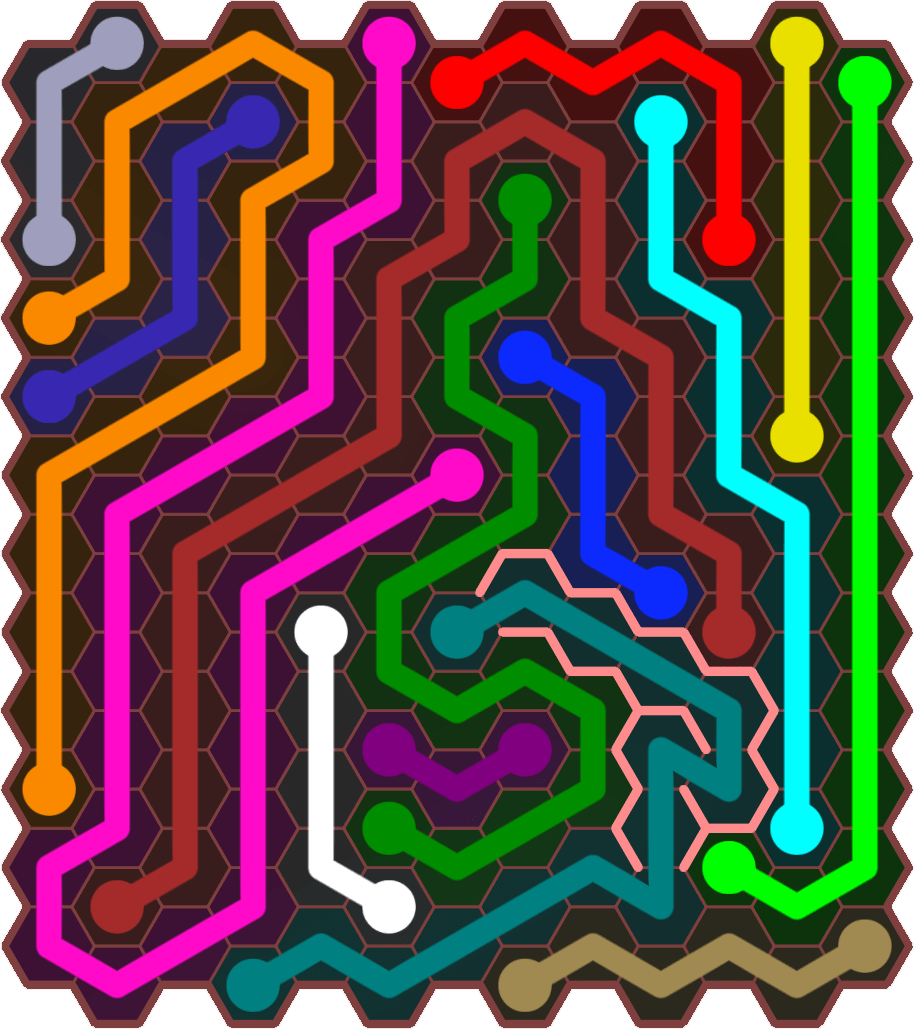Flow Free 2931 Solution