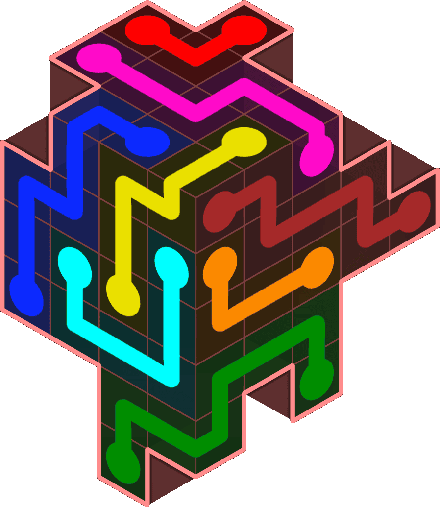 Flow Free 6258 Solution