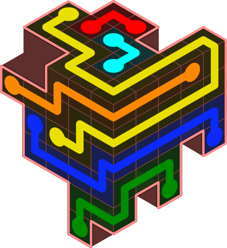 Flow Free 6266 Solution