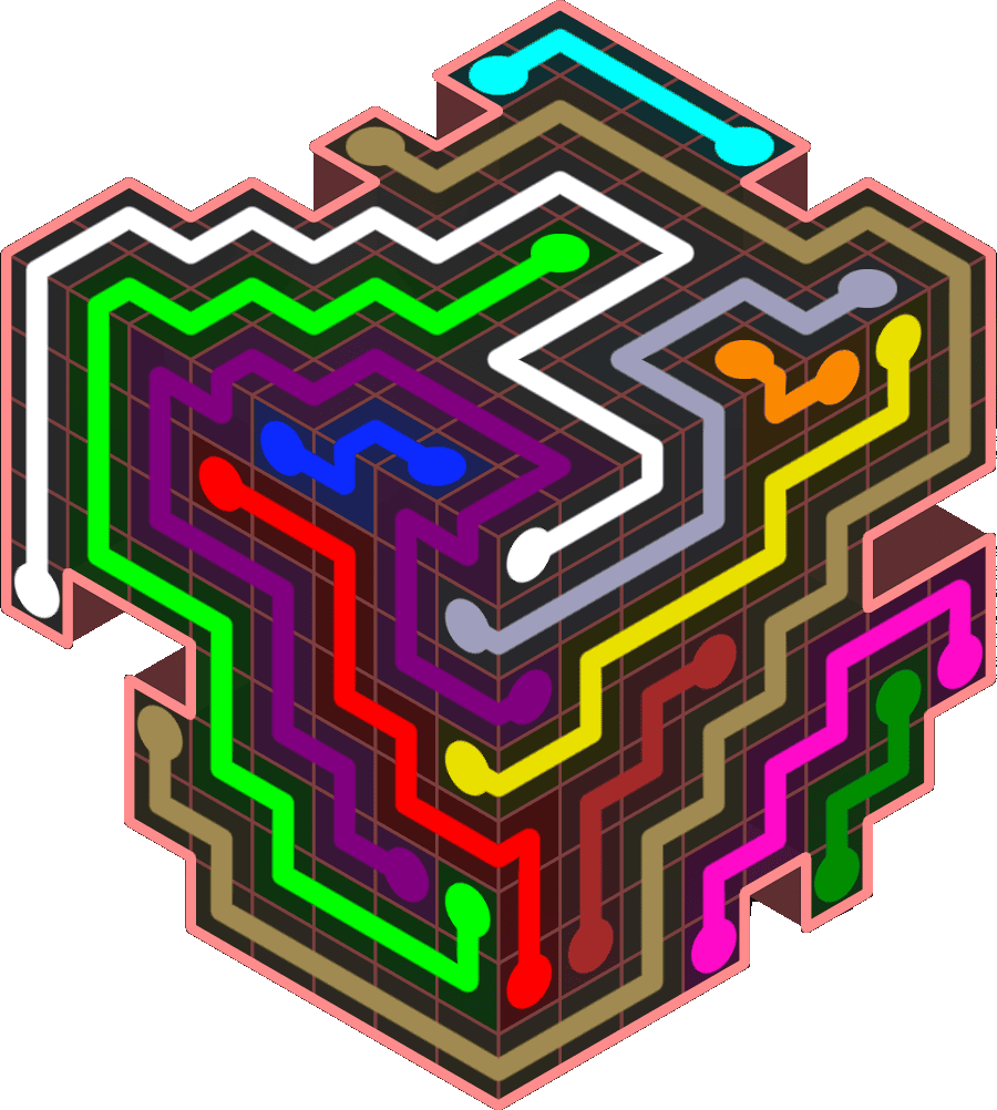 Flow Free 6516 Solution