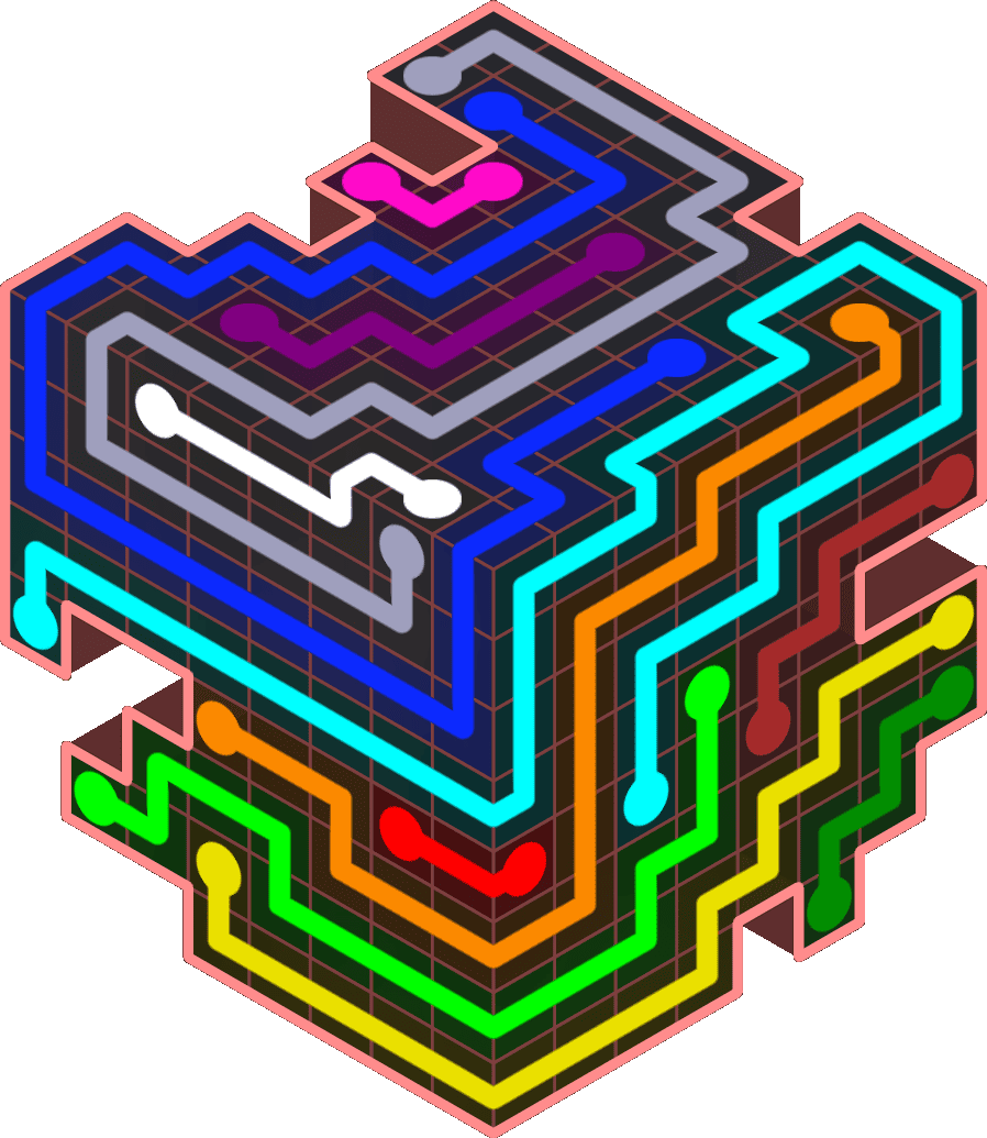 Flow Free 6519 Solution