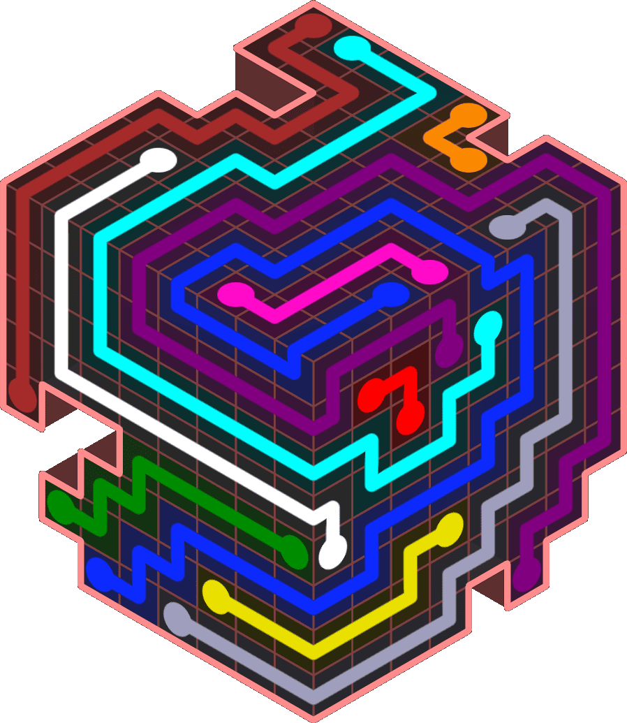 Flow Free 6525 Solution