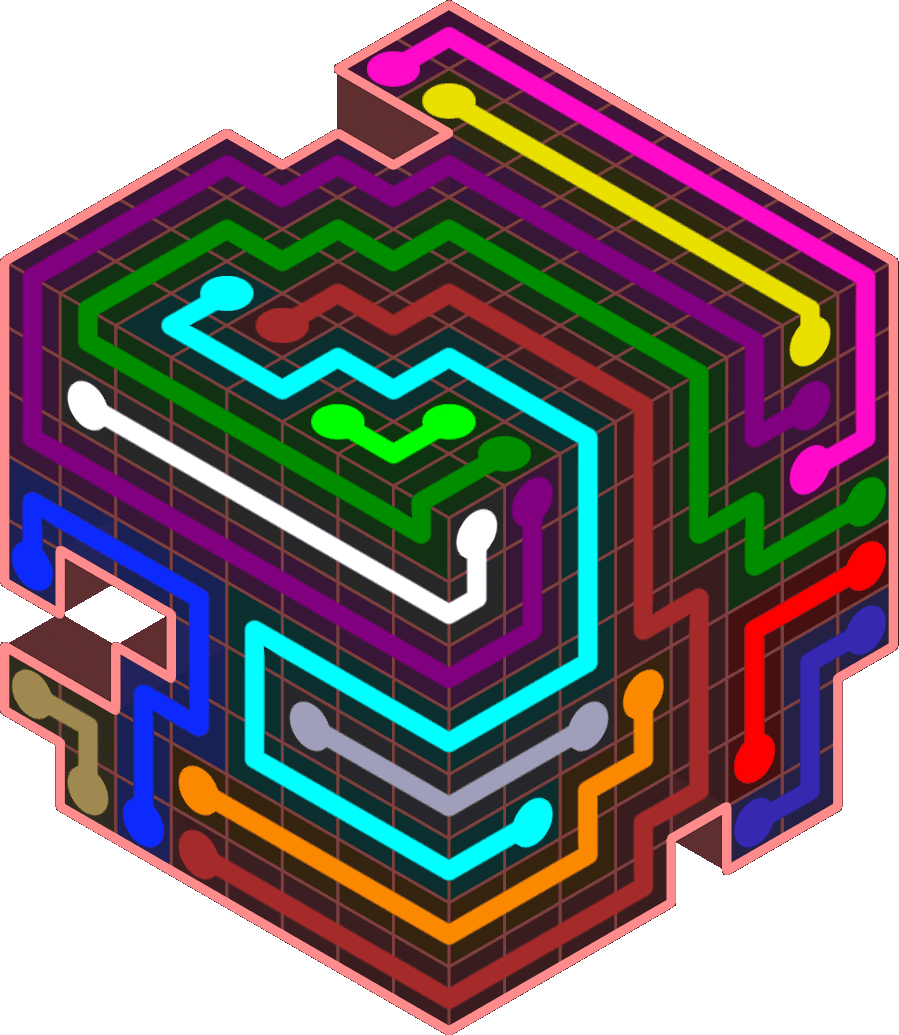 Flow Free 6529 Solution