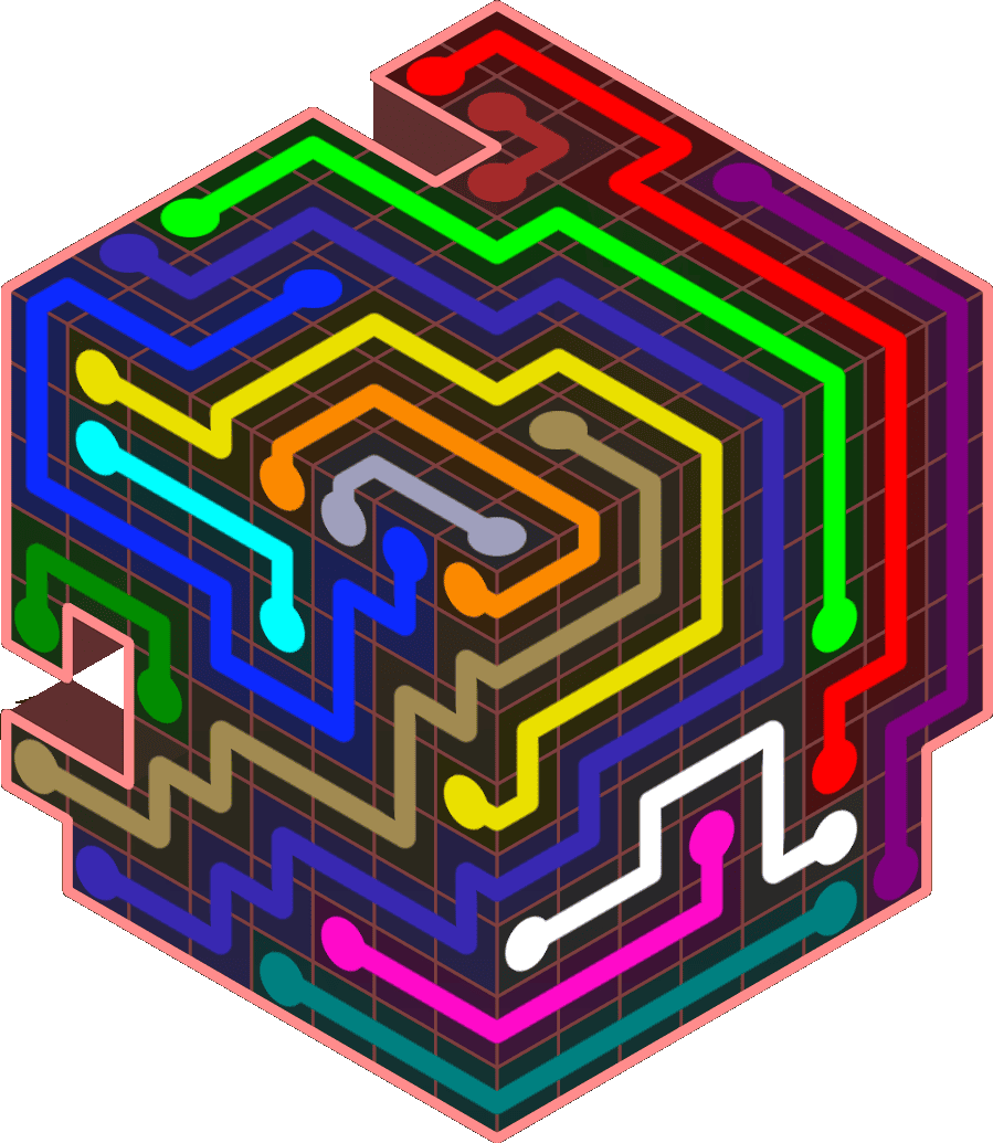 Flow Free 6532 Solution