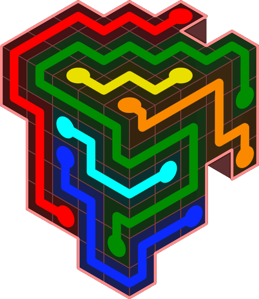 Flow Free 6274 Solution