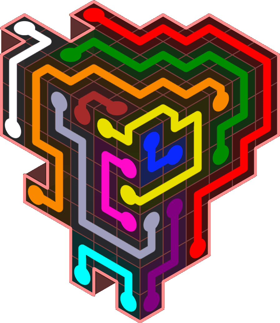 Flow Free 6296 Solution