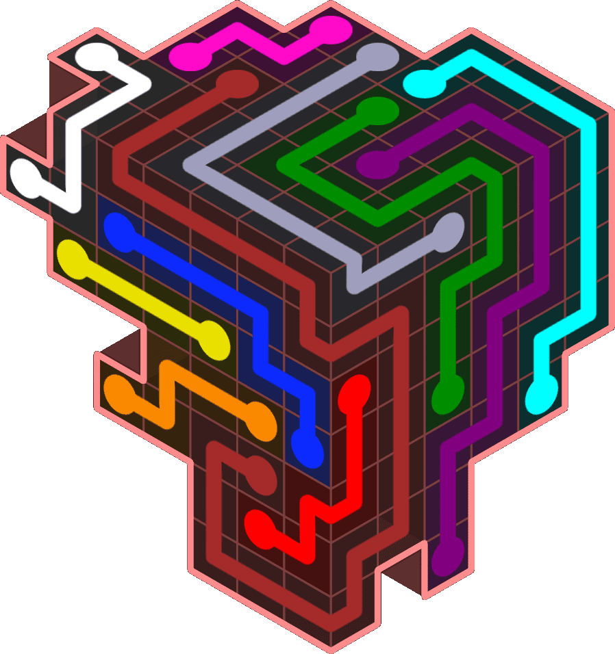 Flow Free 6304 Solution