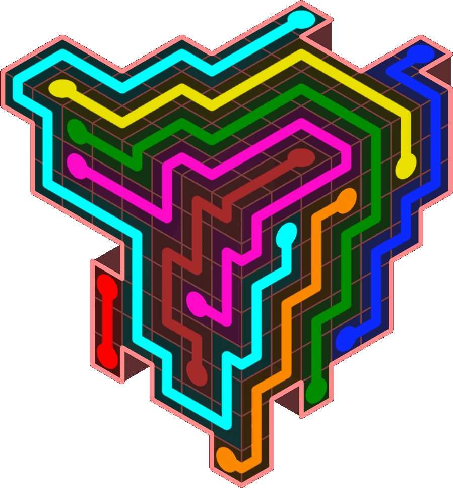 Flow Free 6322 Solution