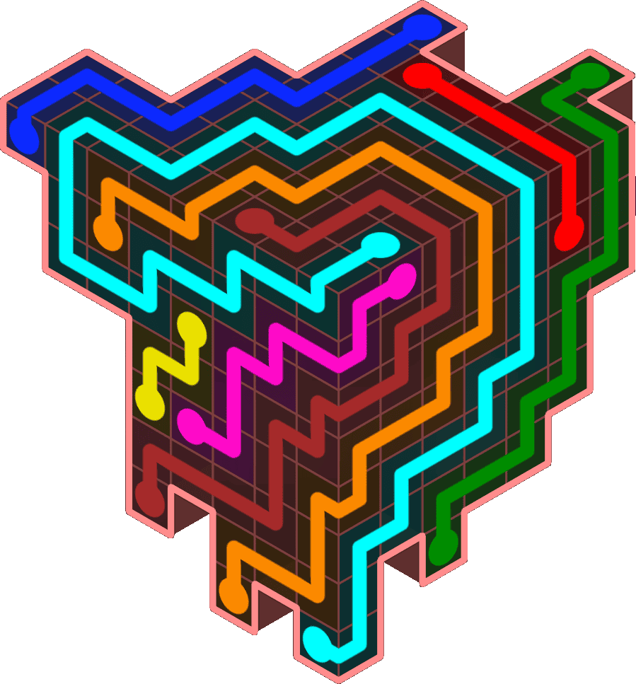 Flow Free 6325 Solution