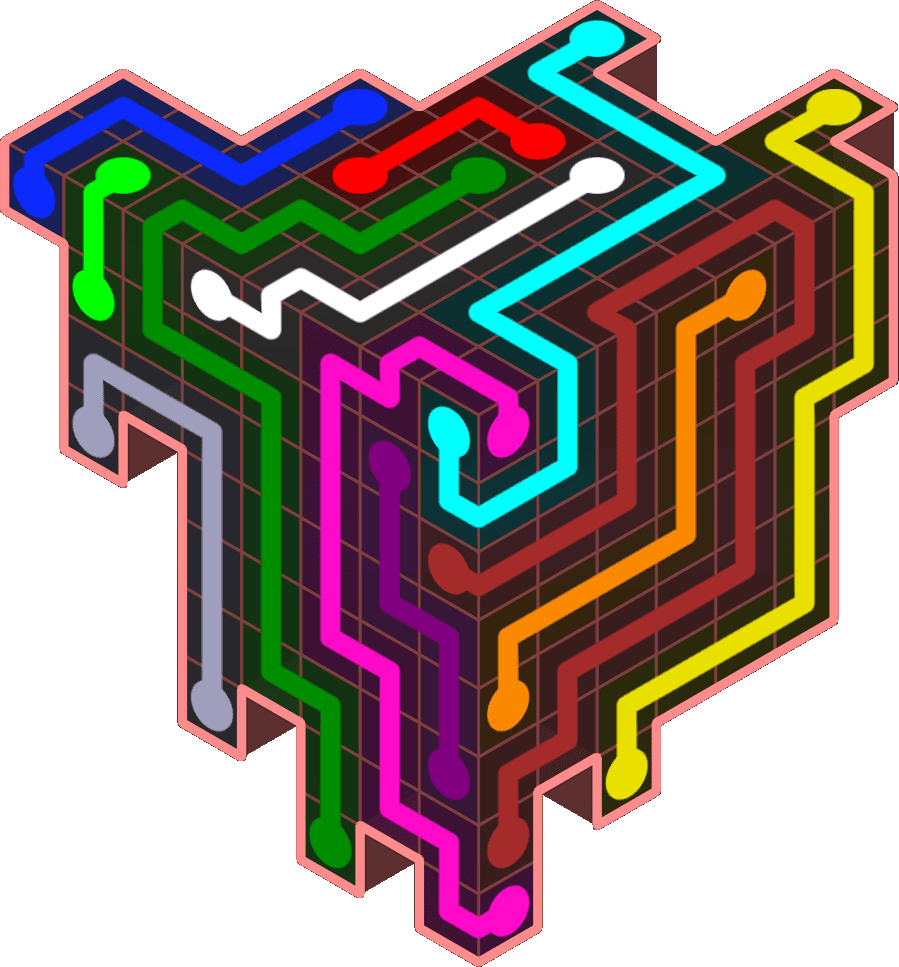 Flow Free 6327 Solution