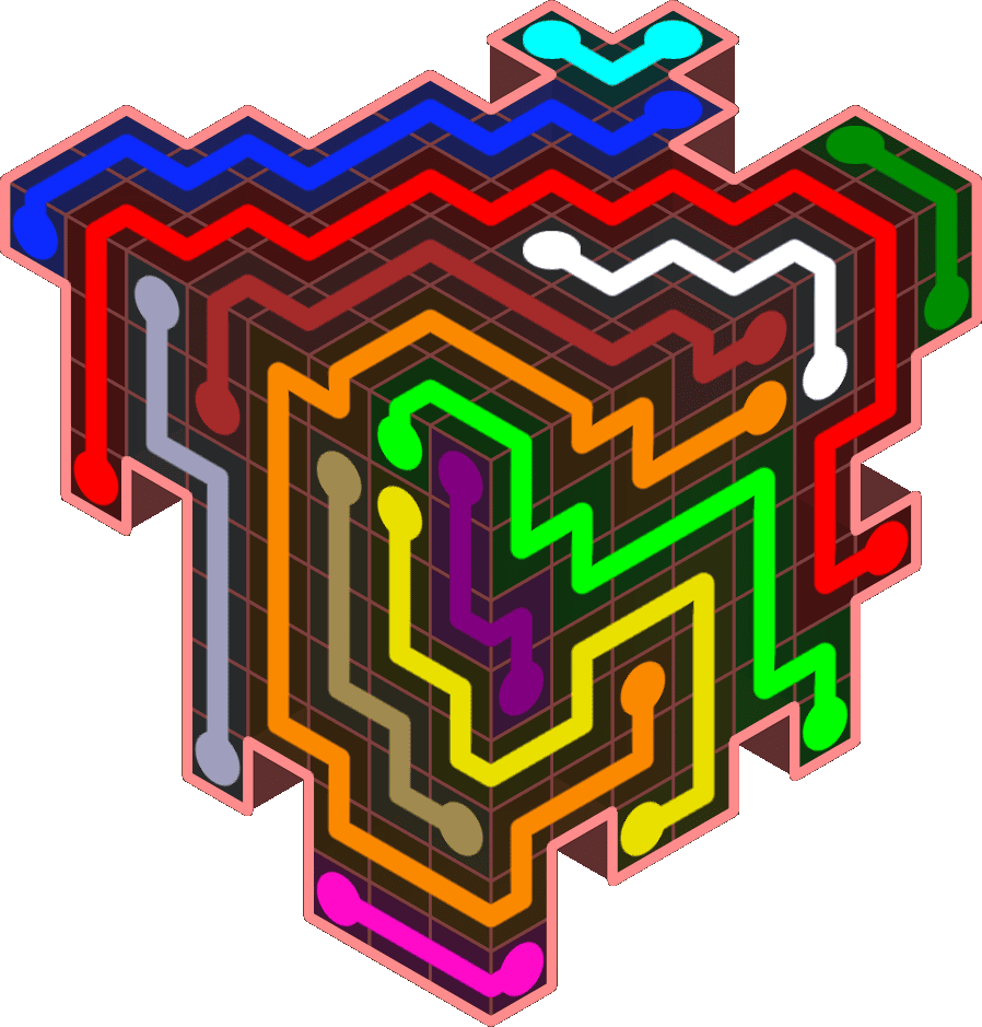 Flow Free 6338 Solution