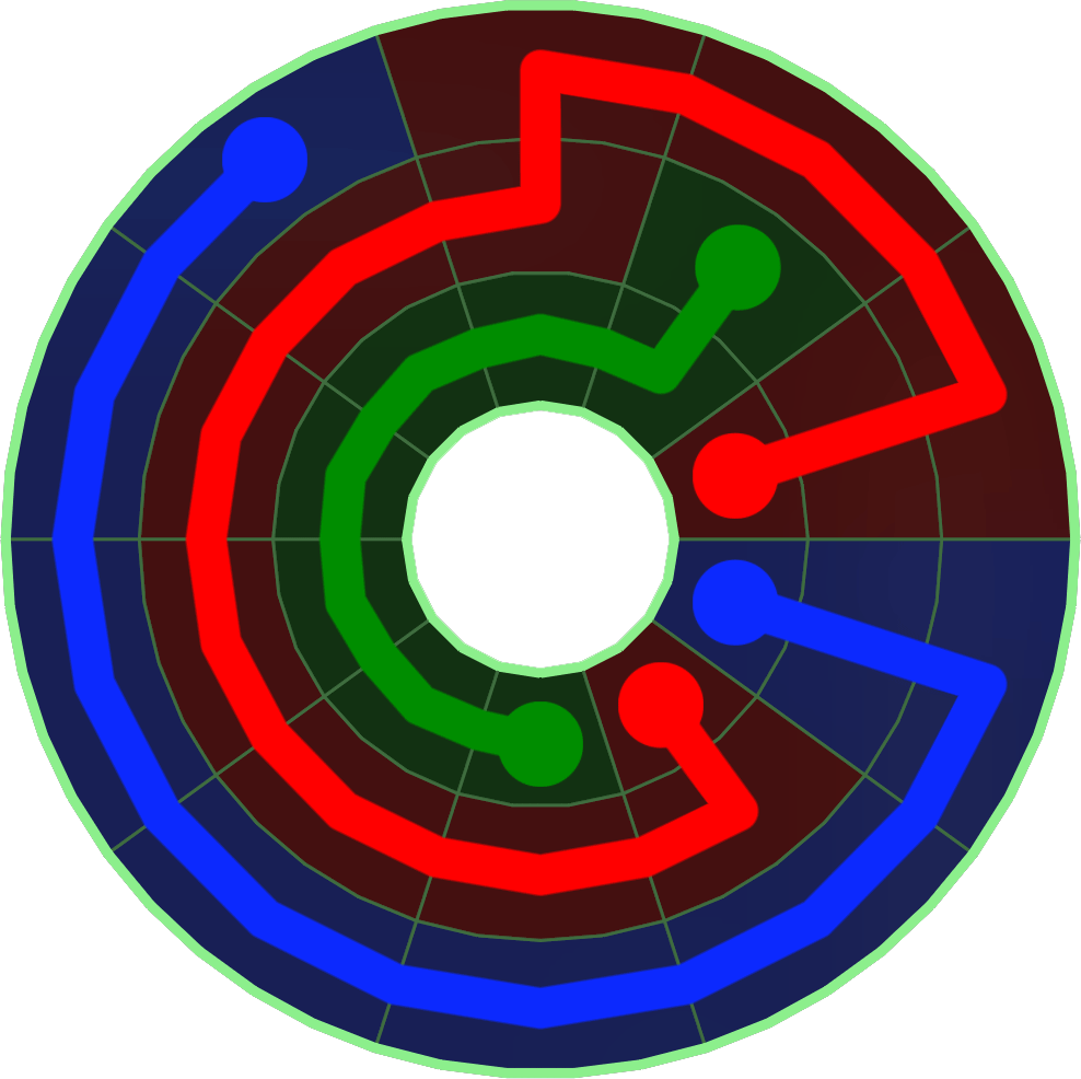 Flow Free 1036 Solution