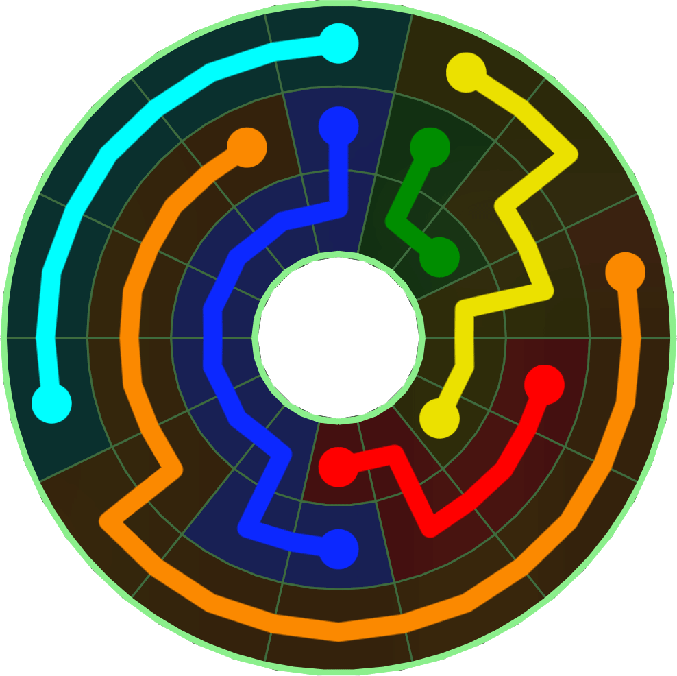 Flow Free 1101 Solution