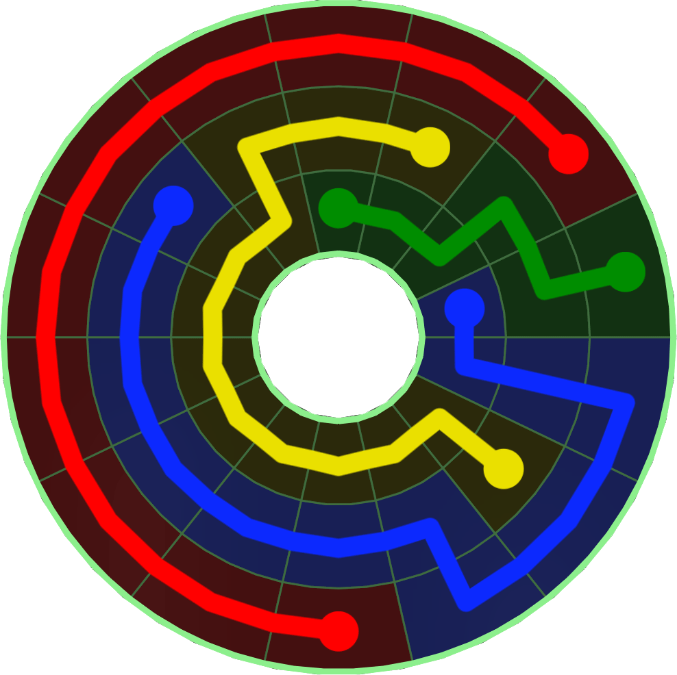 Flow Free 1110 Solution