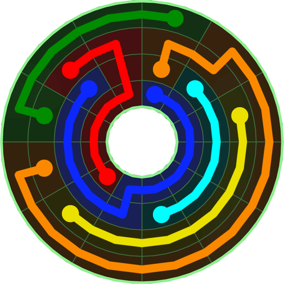 Flow Free 1133 Solution