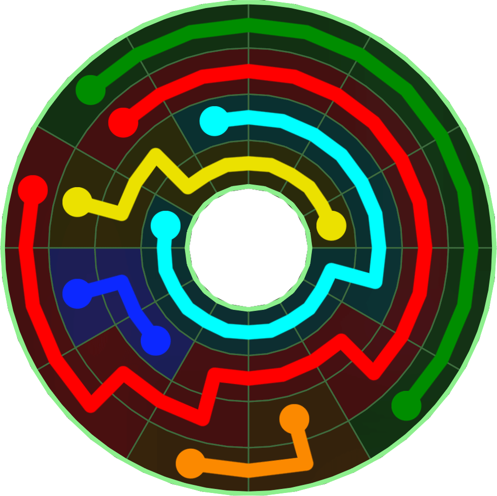 Flow Free 1134 Solution