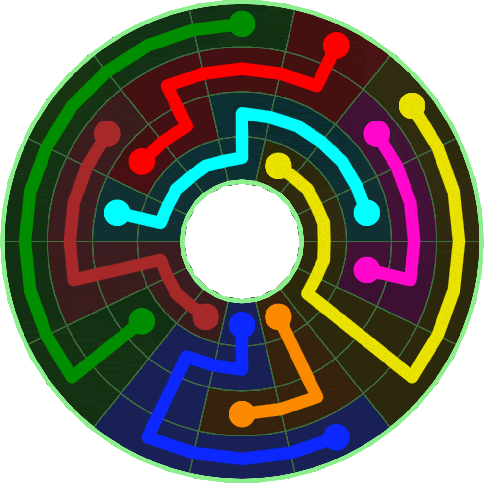 Flow Free 1147 Solution