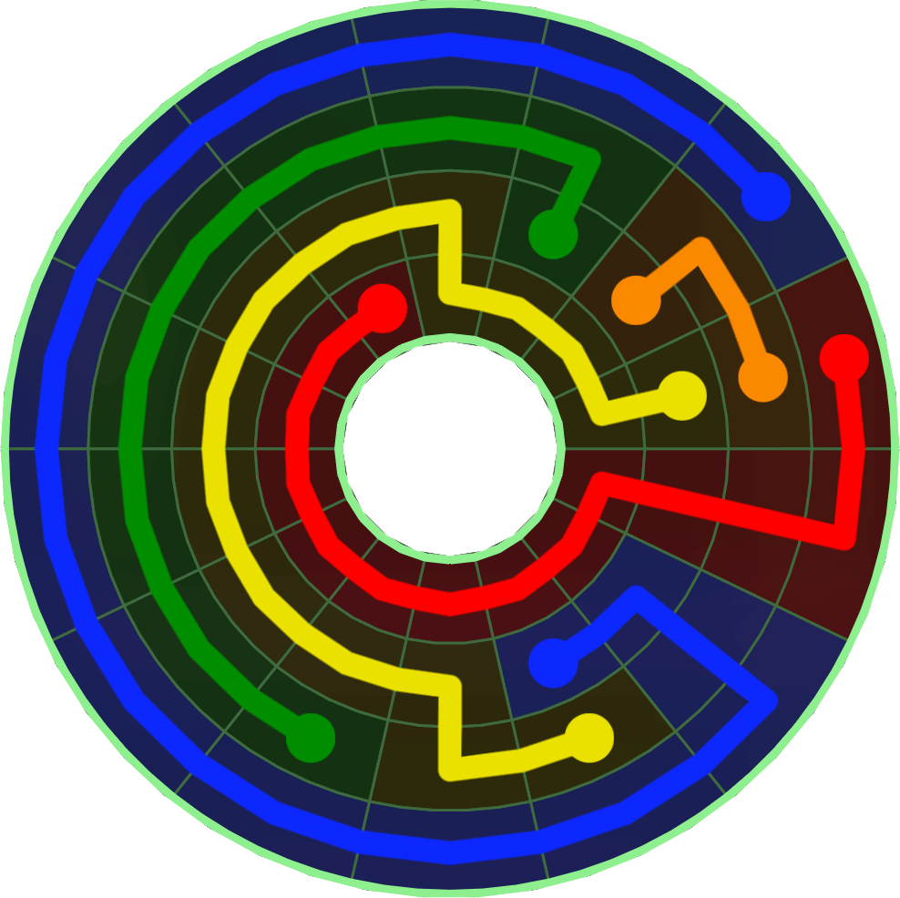 Flow Free 1167 Solution