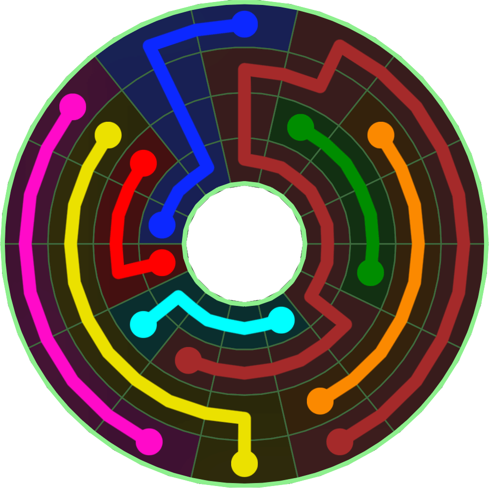 Flow Free 1168 Solution