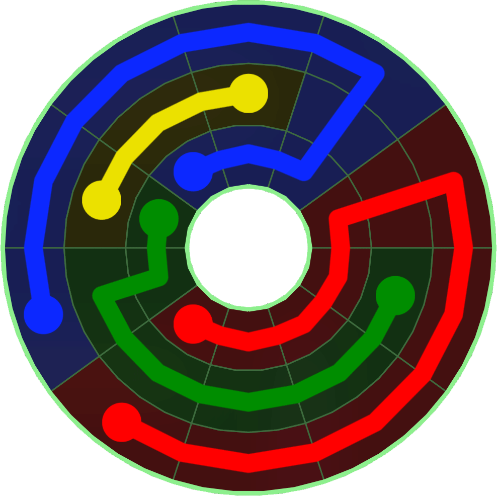 Flow Free 889 Solution
