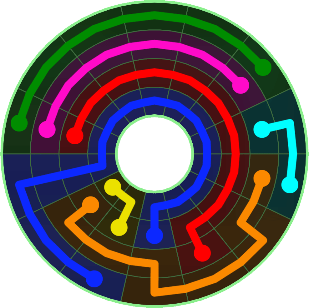 Flow Free 1001 Solution