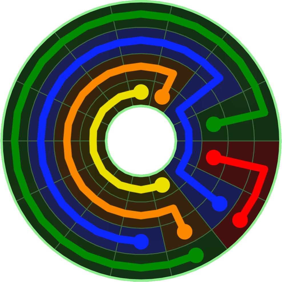 Flow Free 1005 Solution