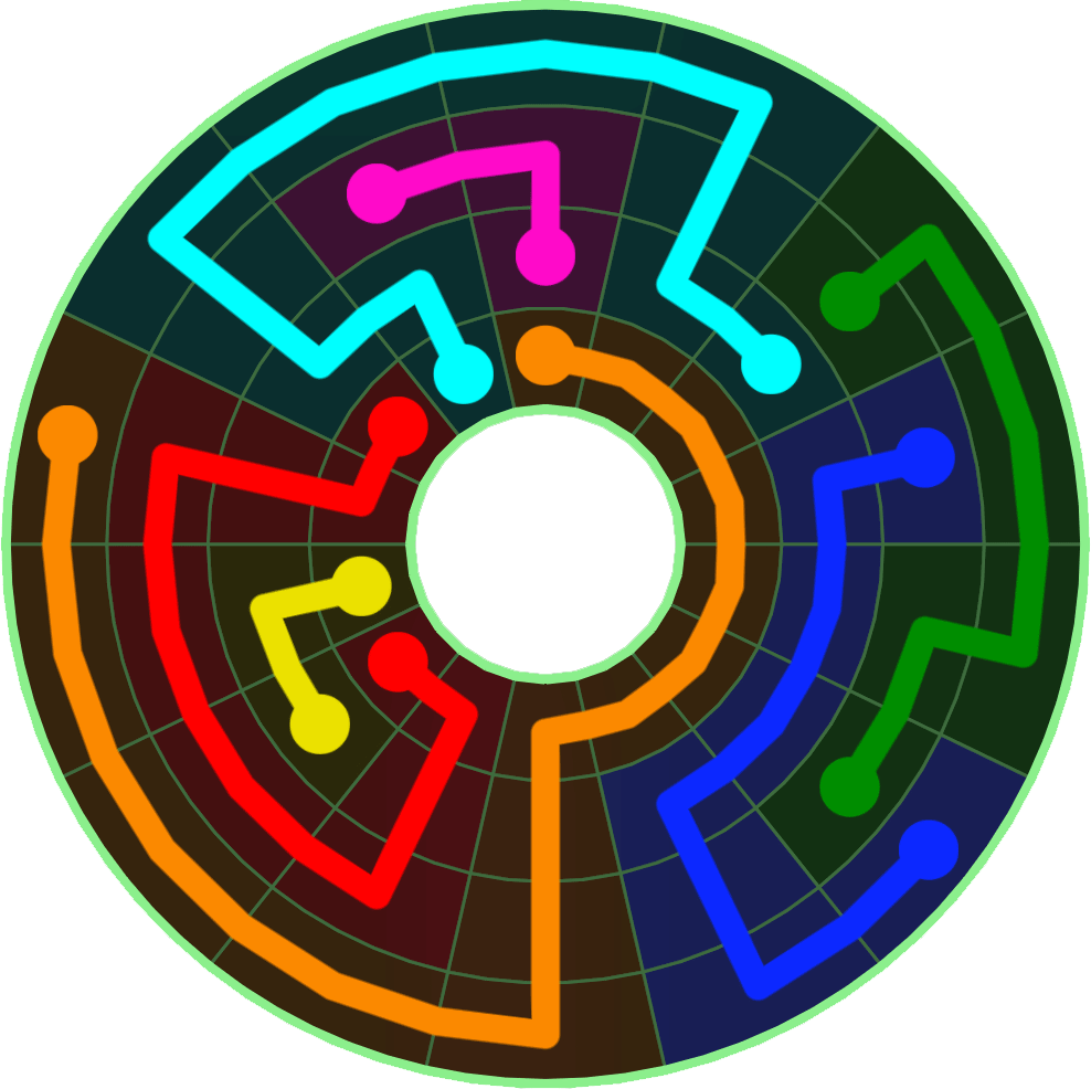 Flow Free 1007 Solution
