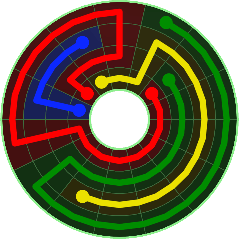 Flow Free 1011 Solution