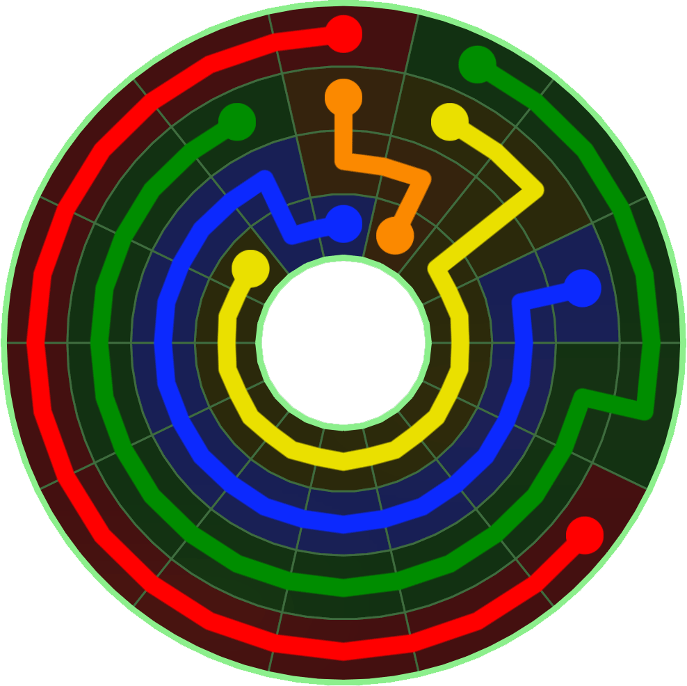 Flow Free 1013 Solution