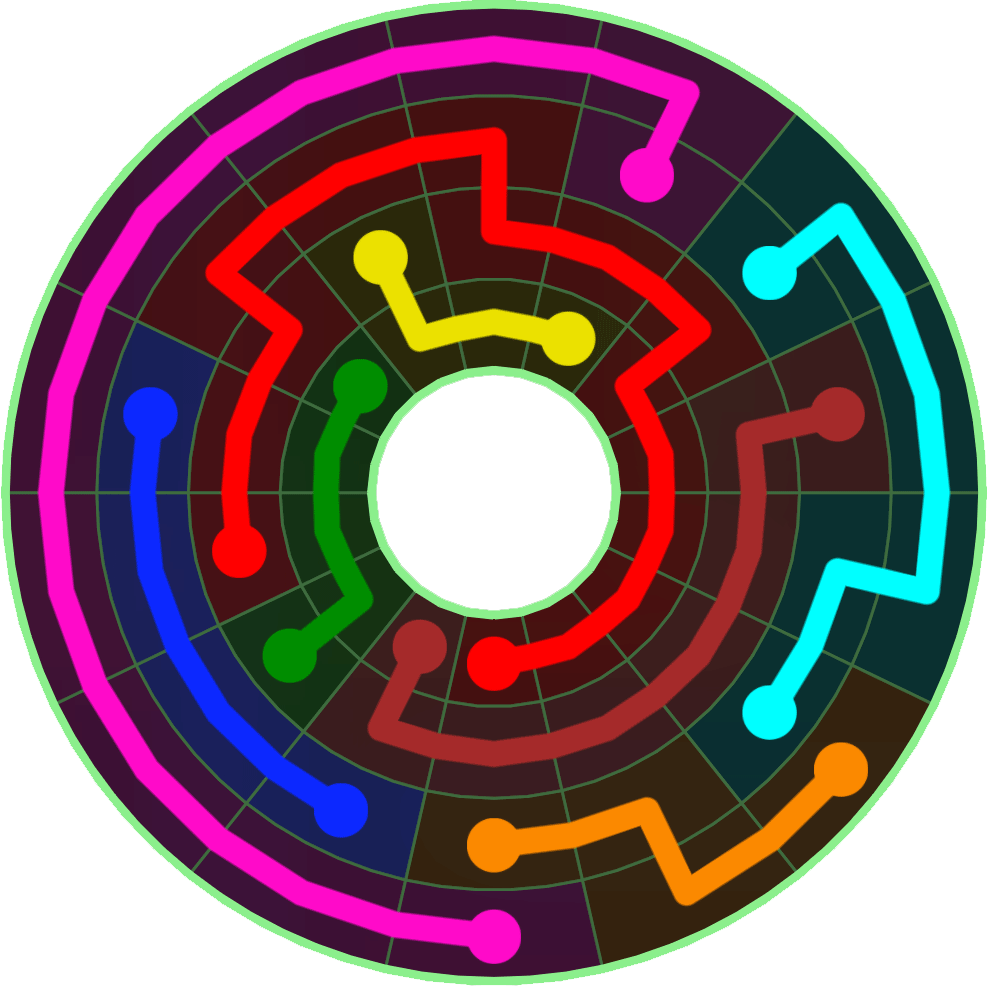 Flow Free 1014 Solution